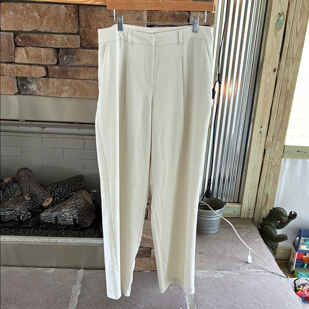 Soho Apparel Cream Women's Pants